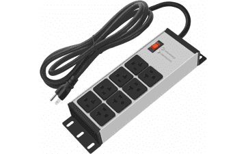 20 AMP Heavy Duty Power Strip with Surge Protector