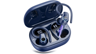 2023 Wireless Earbuds: Bluetooth 5.3, 50H, Noise Cancelling, IP7 Waterproof