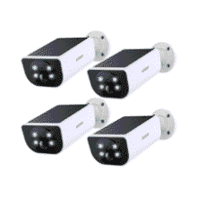 2K Solar Powered Wireless Outdoor Security Camera