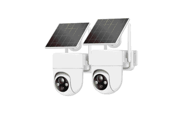2K Solar Security Camera: 360° Wireless Outdoor Protection