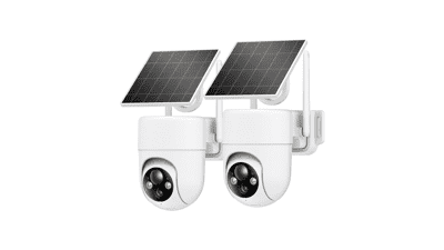 2K Solar Security Camera: 360° Wireless Outdoor Protection