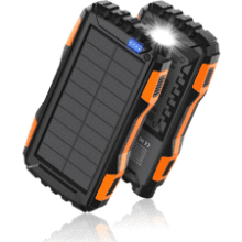 42800mAh Solar Power Bank - Portable Charger with QC 3.0
