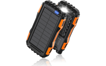 42800mAh Solar Power Bank - Portable Charger with QC 3.0