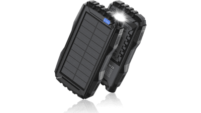42800mAh Solar Power Bank: Portable & Fast Charging