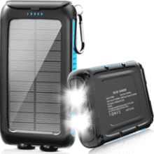 49800mAh Solar Power Bank: Portable Charger for All Devices