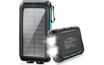 49800mAh Solar Power Bank: Portable Charger for All Devices