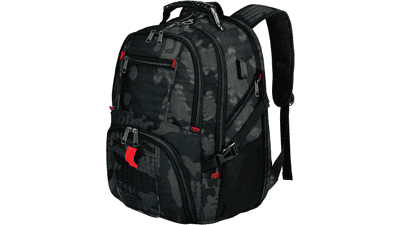 50L Travel Backpack for Men Women, YOREPEK Water Resistant Laptop Backpack