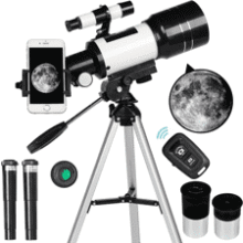 70mm Telescope for Adults & Kids with Phone Adapter