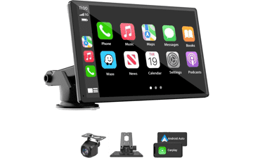 7" Wireless Carplay & Android Auto Stereo with Backup Camera
