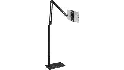 Adjustable Tablet Floor Stand for Bed & More