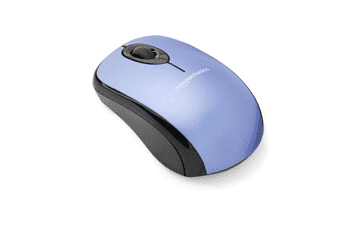 Amazon Basics Blue Wireless Mouse