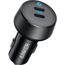 Anker 40W USB C Car Charger - PowerDrive III Duo