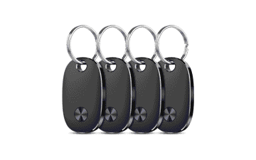 Apple Find My Tracker - 4 Pack: Never Lose Your Keys Again!