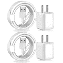 Apple MFi Certified iPhone Charger 2Pack