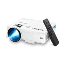 AuKing Mini Projector: 1080P Full HD Home Theater