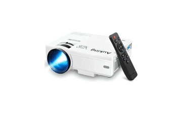 AuKing Mini Projector: 1080P Full HD Home Theater