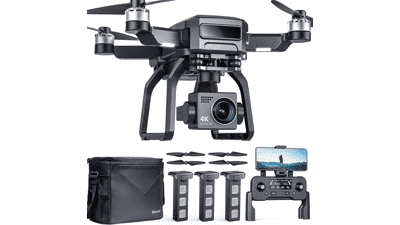 Bwine F7GB2 Pro 4K Drone: 75 Mins Flight, 3-Axis Gimbal