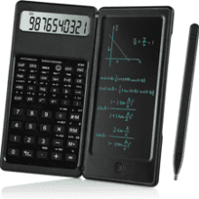 Calculator with Notepad - Perfect for School & College
