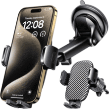Car Phone Holder Mount - Universal, Hands-Free, & Secure Grip