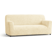Cream Sofa Slipcover: Stretch, Soft, & Washable