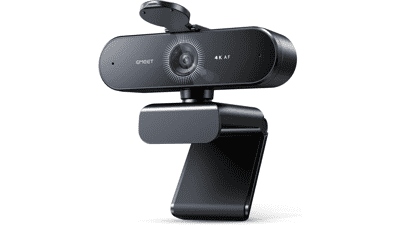 EMEET NOVA 4K Webcam: Ultra HD, Autofocus, Noise Cancelling