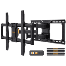 Full Motion TV Wall Mount for 42-90" TVs