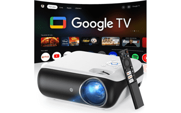 Google TV Smart Projector: 4K UHD, Dolby Sound, & Streaming
