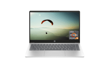 HP 14" Touchscreen Laptop: Ryzen 5, 8GB RAM, 512GB SSD
