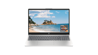 HP 15.6" Touchscreen Laptop: Ryzen 3, 8GB RAM, 128GB SSD, Windows 11