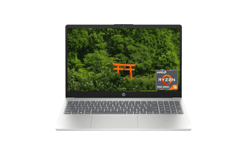 HP 15.6" Touchscreen Laptop: Ryzen 5, 8GB RAM, 512GB SSD