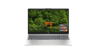 HP 15.6" Touchscreen Laptop: Ryzen 5, 8GB RAM, 512GB SSD