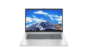HP 17.3" Laptop: Ryzen 5, 16GB RAM, 512GB SSD