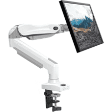 HUANUO Single Monitor Mount - Adjustable Gas Spring Arm
