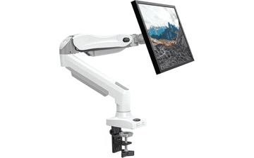 HUANUO Single Monitor Mount - Adjustable Gas Spring Arm