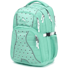 High Sierra Swerve Backpack - Aquamarine Geo