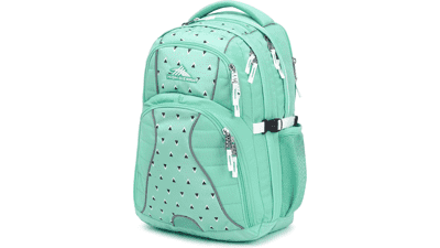 High Sierra Swerve Backpack - Aquamarine Geo