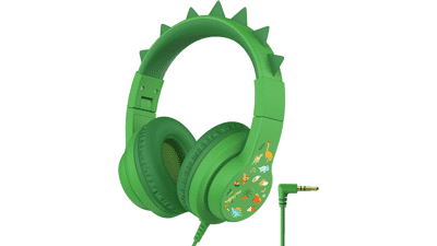 IClever Kids Dinosaur Headphones: Safe & Fun!