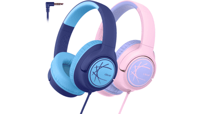IClever Kids Headphones: Safe, Foldable, and Fun!