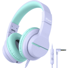 IClever Kids Headphones with Mic - Purple