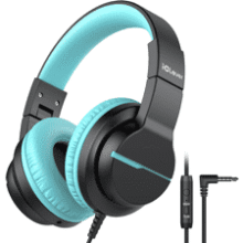 IClever Kids Headphones with Mic - Safe & Foldable