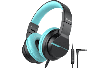 IClever Kids Headphones with Mic - Safe & Foldable