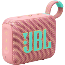 JBL Go 4: Ultra-Portable Waterproof Bluetooth Speaker (Pink)