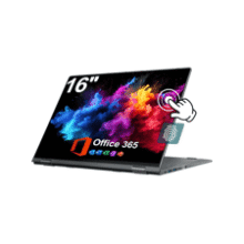 Jumper 16" Convertible Laptop: 16GB RAM, 640GB Storage & Office 365
