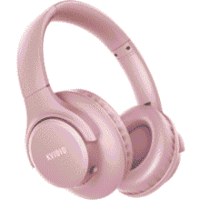 KVIDIO Bluetooth Headphones: 65H, Deep Bass, Foldable