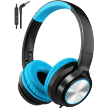 Kids Headphones with Mic - Safe & Comfy