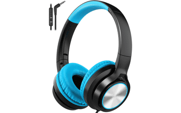 Kids Headphones with Mic - Safe & Comfy