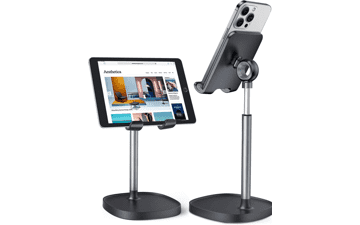 LISEN Adjustable Phone Stand - Perfect for Desk, Gaming & More!