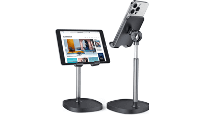 LISEN Adjustable Phone Stand - Perfect for Desk, Gaming & More!