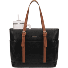 LOVEVOOK Women's Laptop Tote Bag - Stylish & Waterproof