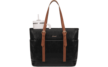 LOVEVOOK Women's Laptop Tote Bag - Stylish & Waterproof